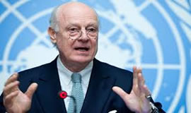 UN envoy Dr Staffan De Mistura/UN