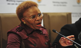 Small Business Development Minister Lindiwe Zulu has condemned the looting of small businesses that followed as a result of protests in the City of Tshwane.Supplied