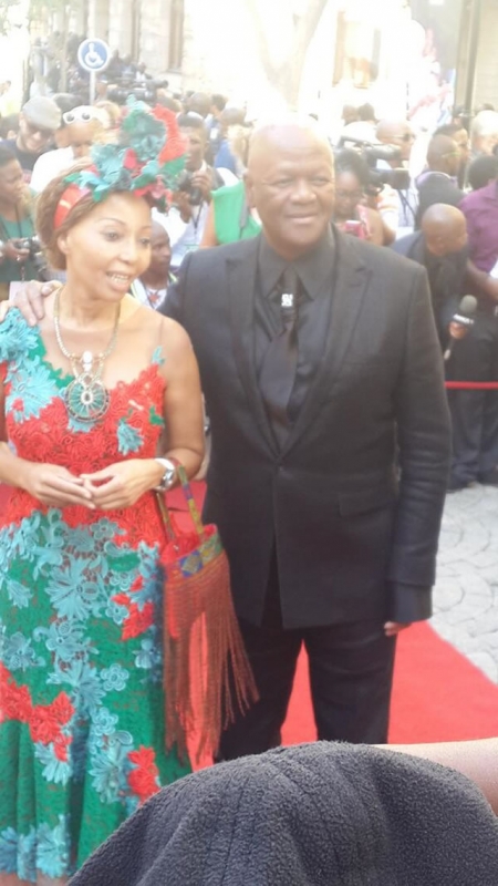 Bridgette Motsepe Radebe and Justice Minister Jeff Radebe. Source: SAnews