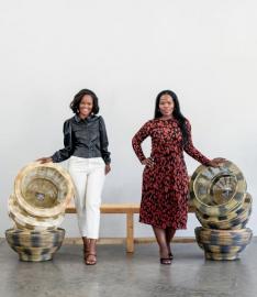 The Mokone sisters. Image: Glamour