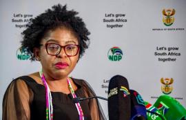 Minister Ntshavheni.