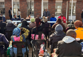 Minister Hlabisa in the Eastern Cape.