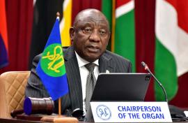 President Ramaphosa. President Ramaphosa.