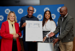 Deputy Minister Morolong at the SADC Media Awards.