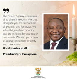 Well wishes over Pesach