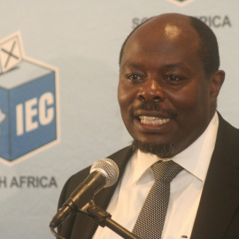 Deputy Chief Electoral Officer, Mawethu Mosery.