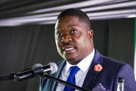 Member of the Mayoral Committee for Finance and Economic Development, Nkosindiphile Xhakaza. 