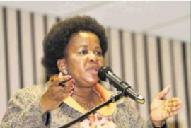 Deputy Minister Dikeledi Magadzi.