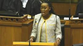 MP Nompendulo Mkhatshwa.