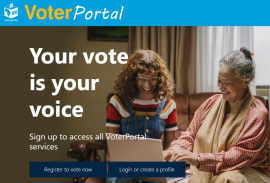 Register to vote online.