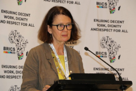 Senior Advisor to ILO Assistant Director-General, Claire Harasty