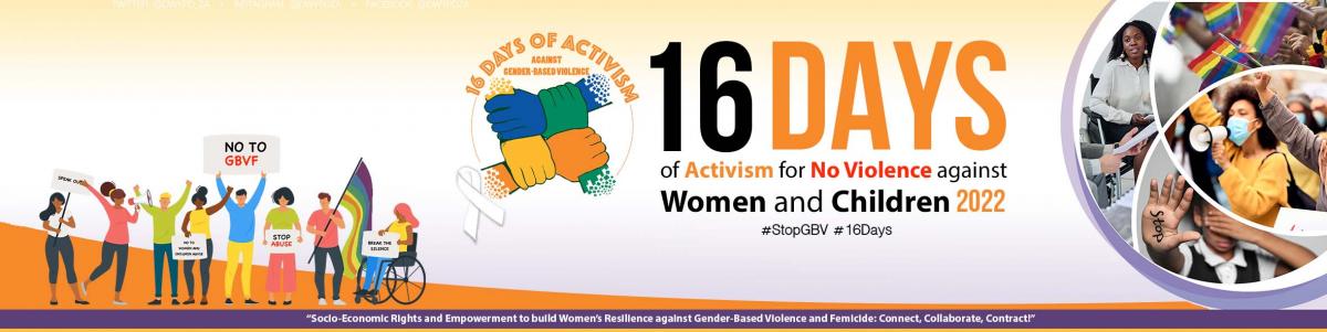 16 Days of Activism campaign