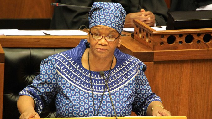 New Cabinet: Thandi Modise, who served as Speaker of the National Assembly, is now the Minister of Defence and Military Veterans.