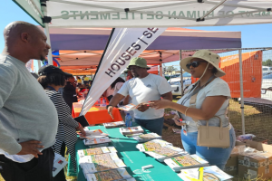 The Department of Human Settlements stall at the Northern Cape imbizo.