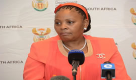 Defence and Military Veterans Minister Nosiviwe Mapisa-Nqakula/DOD