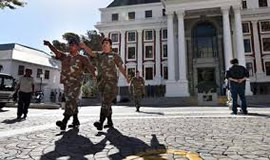 President Zuma has authorised the deployment of 441 members of SANDF to Parliament