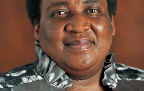 Minister of Labour Mildred Oliphant