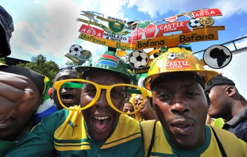 Bafana Bafana fans during the Afcon games. Source: GCIS