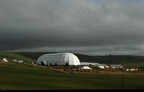 The site where Madiba's funeral will be held in Qunu. Source: GCIS