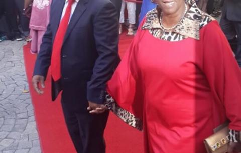 Higher Education Minister Blade Nzimande and his wife. Source: SAnews