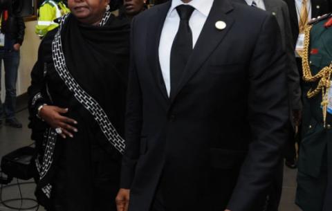 Tanzanian President Mrisho Kikwete at Madiba memorial, FNB Stadium. Source: GCIS