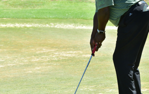 President Cyril Ramaphosa at the Presidential Golf Challenge