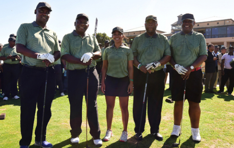President Cyril Ramaphosa at the Presidential Golf Challenge