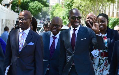 Finance Minister Malusi Gigaba delivering his 2018 Budget Speech