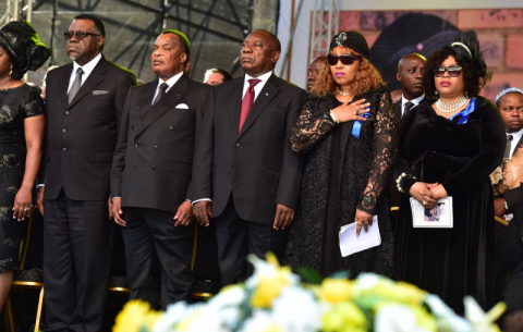 The funeral of Mama Winnie Madikizela-Mandela is underway at Orlando Stadium. GCIS