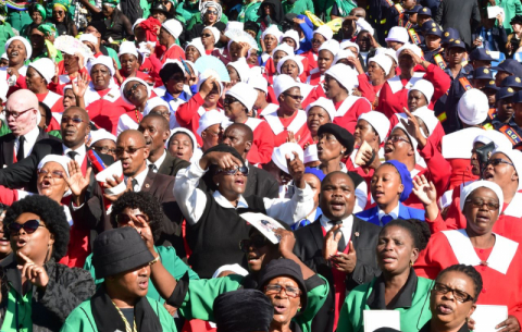 The funeral of Mama Winnie Madikizela-Mandela is underway at Orlando Stadium. GCIS