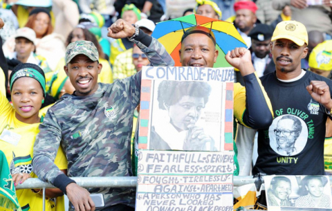 The funeral of Mama Winnie Madikizela-Mandela is underway at Orlando Stadium. GCIS