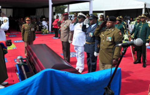 Special Official Funeral service of the late Dr Zola Skweyiya