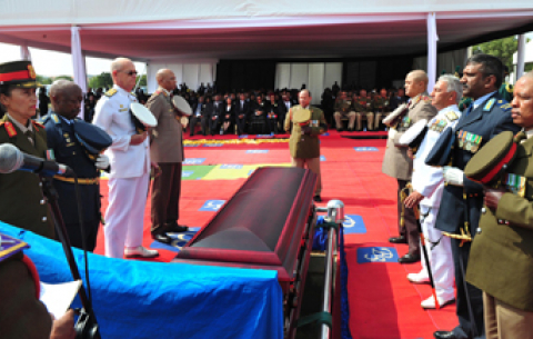 Special Official Funeral service of the late Dr Zola Skweyiya