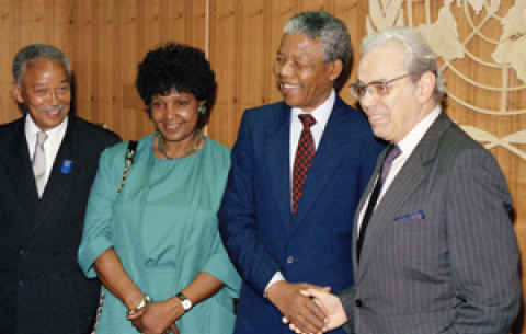 Winnie Madikizela-Mandela in her younger days