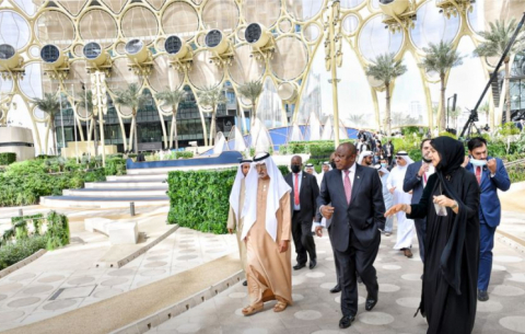 President Ramaphosa leads celebrations of South Africa Day at the Expo 2020 Dubai in the United Arab Emirates.