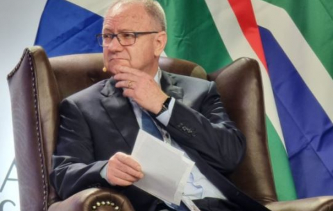 Outgoing Anglo American CEO, Mark Cutifani, at the 4th SA Investment Conference.