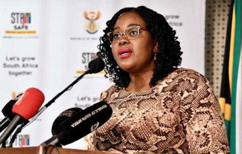 Human Settlements Minister Mmamoloko Kubayi briefs media on policy changes in human settlements.