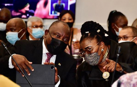 President Cyril Ramaphosa addressing Joint Sitting of Parliament on Government’s response to the KZN floods.