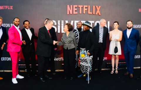 First Lady Doctor Tshepo Motsepe addresses public screening of Silverton Siege film