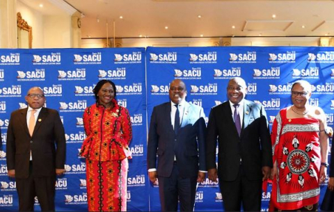President Cyril Ramaphosa attends the 7th Summit of the Heads of State and Government of the Member States of SACU.