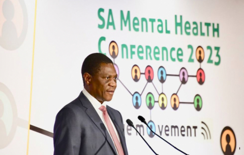 Deputy President Paul Mashatile at the South African Mental Health Conference.