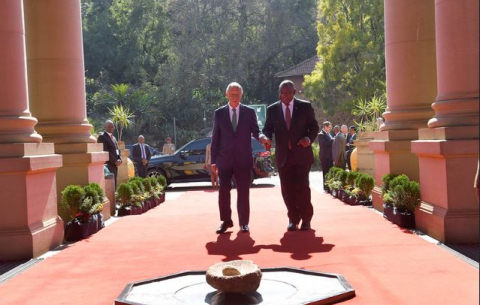 President Cyril Ramaphosa hosts the President of Portugal, Marcelo Nuno Duarte Rebelo de Sousa, for a State visit in South Africa.
