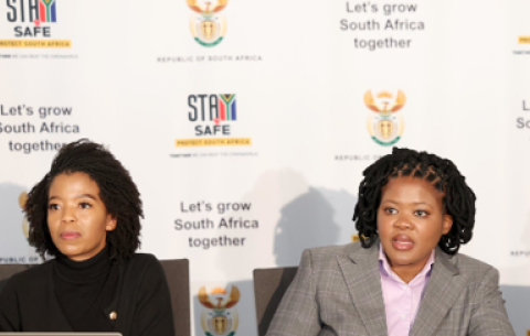 Deputy Minister in the Presidency, Nonceba Mhlauli, tables the Quarter 4 Progress Report of the Presidential Youth Employment Intervention.