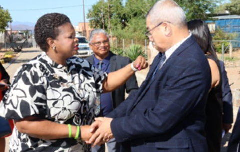 Deputy Minister of Higher Education and Training, Dr Mimmy Gondwe, leads the Matric Support Programme outreach in the Cape Winelands.