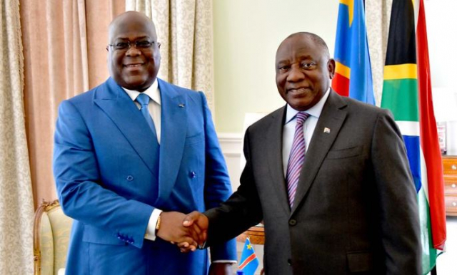 President Ramaphosa hosts DRC President Felix Tshisekedi | SAnews