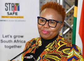 Social Development Minister Lindiwe Zulu.