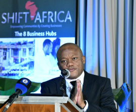 KNZ Premier Sihle Zikalala at Shift Africa launch.
