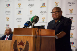 Minister Blade Nzimande. Minister Blade Nzimande.