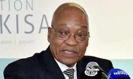President Jacob Zuma. 