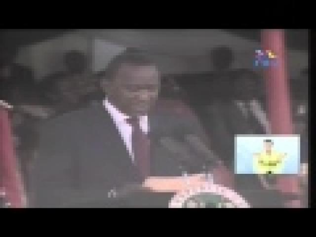 Inauguration of Kenyan President-elect Uhuru Kenyatta